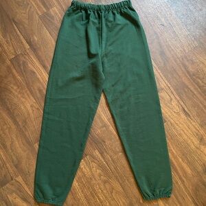 NWOT Green Jogger Sweat Pants